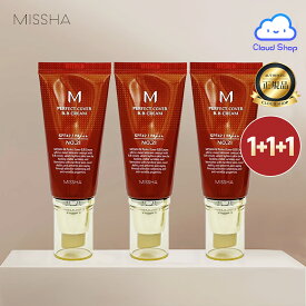 3個セットミシャ M パーフェクト カバー BBクリーム 50ml 2種(M Perfect Cover B.B Cream 50ml 2 colors) 赤BB BBクリーム 潤い 日焼け止め SPF42 PA+++ UVカット カバー力 抜群 ベースメイク 韓国コスメ【MISSHA】【海外通販】