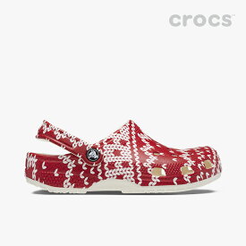 クロックス サンダル 《Ux》 Classic Holiday Sweater Clog クラシック ホリデー セーター クロッグ 《メンズ靴 レディース靴》