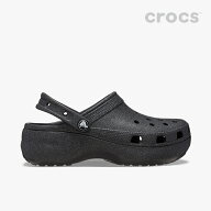 クロックス サンダル 《Ws》 Classic Platform Glitter Clog W クラシック プラットフォーム グリッター …