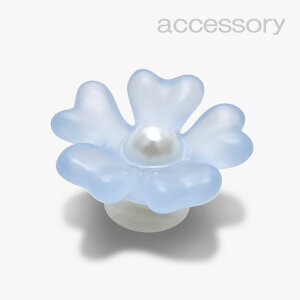 �V���[�Y �A�N�Z�T���[_1077 �s�N���b�N�X �`���[���t Gray Matte Pearl Flower #10015377