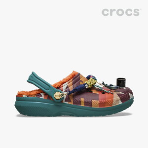 �y�SPO5�{�z �N���b�N�X �T���_�� �sUx�t Pendleton Crocs Classic Lined Clog �y���h���g�� �N���b�N�X �N���V�b�N ���C���h �N���b�O �s�����Y�C ���f�B�[�X�C�t