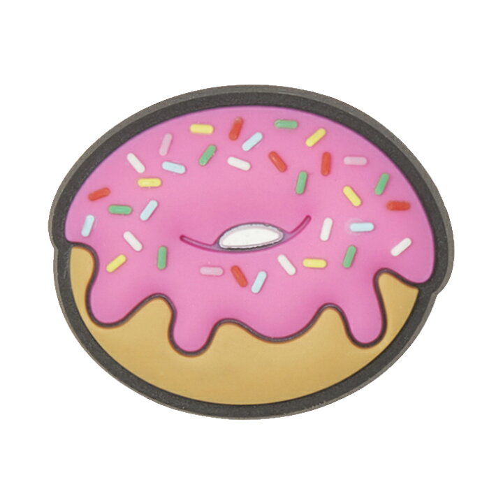 楽天市場 ジビッツ 72 チャーム ピンク ドーナツ Jibbitz Pink Donut Clustic R