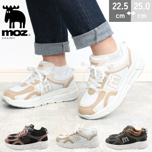 moz モズ スニーカー レディース 軽量 超軽量 おしゃれ ウォーキング ランニング エアー 厚底 黒 メッシュ mz3018