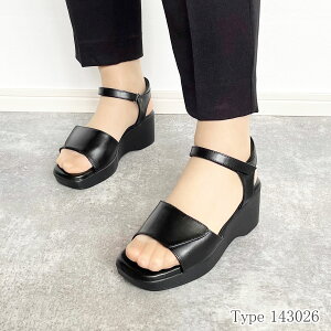 ロメオバレンチノ サンダル レディース オフィス アンクルストラップ ベルクロ 厚底 美脚 疲れにくい 歩きやすい 仕事 事務 立ち仕事 室内 OL コンフォート 黒 vb143026 vb143011