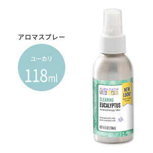 �I�[���J�V�A �A���}�e���s�[�~�X�g ���[�J�� 118ml(4floz) Aura Cacia Aromatherapy Mist CLEARING EUCALYPTUS 4 OZ ���� �A���}�~�X�g�y�����񂹏��i�z�y���킹�Ĕ��������z