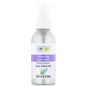 AURA CACIA �����N�V���O ���x���_�[�~�X�g �{�f�B�[&���[�� 118ml�i4floz�j �I�[���J�V�A Relaxing Lavender Room & Body Mist 4floz 118ml�y�����񂹏��i�z�y���킹�Ĕ��������z