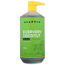 ALAFFIA エブリデイココナッツ ボディウォッシュ 普通・乾燥肌向け ピュアココナッツ 950ml（32floz）アラフィア【お取り寄せ商品】【合わせて買いたい】