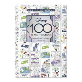 【洋書】ぬり絵の芸術: ディズニー100イヤーズオブワンダー: 創造力をかきたてる100のイメージ[ウォルト・ディズニー・アーカイブスのスタッフ] Art of Coloring: Disney 100 Years of Wonder: 100 Images to Inspire Creativity [Staff of the Walt Disney Archives]