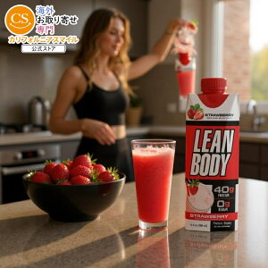 ySiΏہE펞2300~E3800~E41000~OFFN[|z[{fB veCVFCN Xgx[(481g ) 12pbN@ Labrada: Lean Body: 17oz Strawberry (12 tetra) y񂹏izy킹