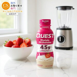 yXߋő勉MAX1040~OFFN[|zNGXg veC~NVFCN Xgx[ 414ml 12{ RTD: Quest 45g: Strawberry (12/14oz) y񂹏izy킹Ĕz