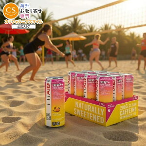 ySiΏہE펞2300~E3800~E41000~OFFN[|zFITAID ENERGY s[`}_ 340g (12 pbN) LifeAid: FitAid Energy Peach Mandarin (12/12oz) y񂹏izy킹Ĕz