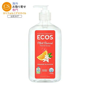 �A�[�X�t�����h���[ �I�����W�u���b�T�� ��h�� �n���h�\�[�v 503mL ECOS Earth Friendly Products Orange Blossom Hypoallergenic Hand Soap 17 fl. oz. �y�����񂹏��i�z