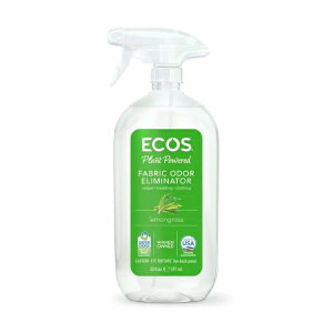 �G�R�X �A�[�X�t�����h���[ �������O���X �ߗޗp���L�X�v���[ 591mL ECOS Earth Friendly Products Lemongrass Fabric Odor Eliminator 20 fl. oz. �y�����񂹏��i�z