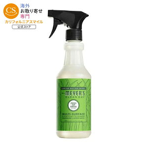 �~�Z�X�}�C���[�Y �N���[���f�C �O���X ���ړI�N���[�i�[�X�v���[ 473mL Mrs. Meyer's Clean Day Grass Multi-Surface Cleaner Sprays 16 fl. oz. �y�����񂹏��i�z