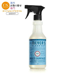 �~�Z�X�}�C���[�Y �N���[���f�C ���C���E�H�[�^�[ ���ړI�N���[�i�[�X�v���[ 473mL Mrs. Meyer's Clean Day Rain Water Multi-Surface Cleaner Spray 16 fl. oz. �y�����񂹏��i�z