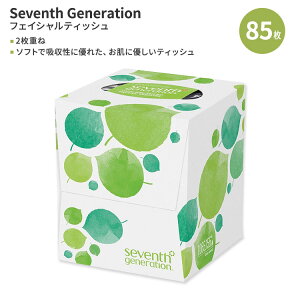 ZuXWFl[V 100%TCN tFCVeBbV 85 Seventh Generation 100% Recycled Facial Tissue eBbVy[p[y񂹏izy킹Ĕz