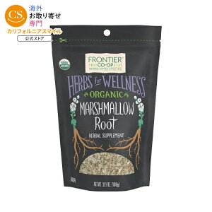 �t�����e�B�A�R�[�v �}�V���}�����[�g �I�[�K�j�b�N 108g Frontier Co-op Marshmallow Root, Organic 3.81 oz. �y�����񂹏��i�z