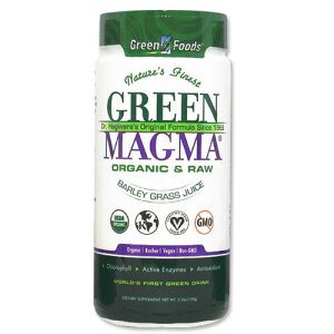 �O���[���t�[�Y �O���[���}�O�} �唞��t[�`] 150g �p�E�_�[ Green Foods Green Magma barley grass 5.3oz�y�����񂹏��i�z�y���킹�Ĕ��������z