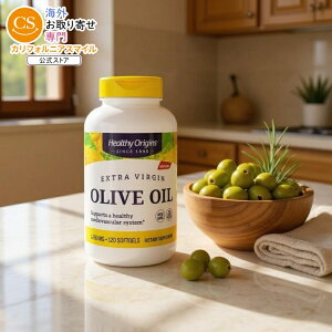 �w���V�[�I���W���Y �I���[�u�I�C�� (�G�L�X�g���o�[�W��)1250mg (120�\�t�g�W�F��) Healthy Origins Olive Oil 1,250 mg (Made with Org. Extra Virgin) 120 Gels �y�����񂹏��i�z�y���킹�Ĕ��������z