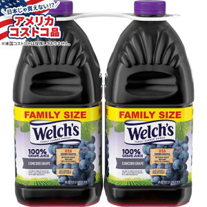 yAJRXgRizEF` 100% O[vW[Xuh RR[hO[v 2.83L 2{ Welchfs, 100% Grape Juice Blend, Concord Grape, 2839ml 96fl oz, 2-County񂹏izyԋ߃N[|