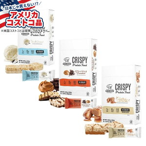 yő1000~OFFN[|zyAJRXgRizW[jAXO oGeB NXs[veCo[g[g 30{ Genius Gourmet Variety Crispy Protein Bar Treat, 30-county񂹏izy