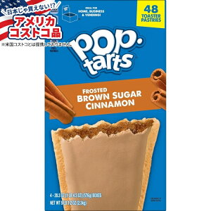 yő1000~OFFN[|zyAJRXgRizPbO |bv^gAtXeBuEVK[ViA48  Kelloggfs Pop-Tarts, Frosted Brown Sugar Cinnamon, 48-county񂹏iz