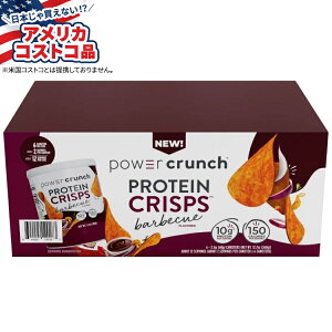 ySiΏہE펞2300~E3800~E41000~OFFN[|zyAJRXgRizp[N`veCNXvAo[xL[A59g A6 Power Crunch Protein Crisps, Barbecue, 2.1 oz, 6-co
