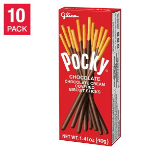 ySiΏہE펞2300~E3800~E41000~OFFN[|zyAJRXgRiz|bL[`R[grXPbgXeBbNA39g A10 Pocky Chocolate Biscuit Stick, 1.41 oz, 10-county