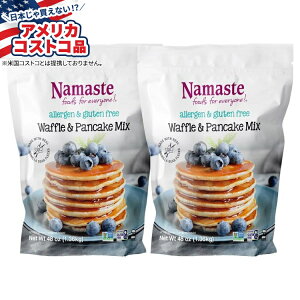 yő1000~OFFN[|zyAJRXgRizi}Xe Oet[ btpP[L~bNX 3 |h 2 pbNiv 6 |hj Namaste Gluten Free Waffle & Pancake Mix 3 lb 2-pack (6 lbs Tot