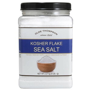 ySiΏہE펞2300~E3800~E41000~OFFN[|zyAJRXgRizI[h gv\ R[V[ t[N V[\g 5 |h Olde Thompson, Kosher Flake Sea Salt, 5 lbsy