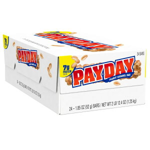 ySiΏہE펞2300~E3800~E41000~OFFN[|zyAJRXgRizyCfC s[ibc L o[ 52g A24  Payday Peanut Caramel Bar, 1.85 oz, 24-county񂹏i
