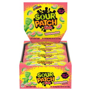 ySiΏہE펞2300~E3800~E41000~OFFN[|zyAJRXgRizT[pb` \tg`[C[LfB XCJ 56g 24 Sour Patch Soft & Chewy Candy, Watermelon, 2 oz, 24-c