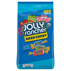 yő1000~OFFN[|zyAJRXgRizW[`[ n[hLfB oGeBpbN 2267g 360 Jolly Rancher Hard Candy, Variety Pack, 80 oz, 360-county񂹏izy