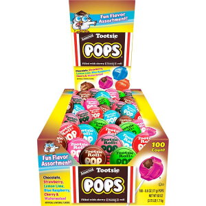 ySiΏہE펞2300~E3800~E41000~OFFN[|zyAJRXgRizgD[V[|bv t@t[o[ 17g A\[g 100 Tootsie Pops, Fun Flavor, 0.6 oz, Assorted, 100-county