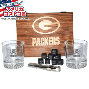 yő1000~OFFN[|zyAJRXgRizNFL ECXL[ bNOX Zbg O[xCEpbJ[Y pXg[t NFL Whiskey Rocks Glass Set Green Bay Packers with Cooling Stones y