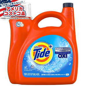 yAJRXgRiz^ChvX AhoXhp[ ILVt̐ IWi 78񕪁A4081ml Tide Plus Advanced Power with Oxi Liquid Laundry Detergent, Original, 78 Loads, 138 fl ozy񂹏