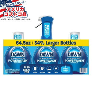 yAJRXgRizh[ v`i vX p[EHbV fBbV\[vXv[ tbVN[ X^[^[Lbg Dawn Platinum Plus Powerwash Dish Soap Spray, Fresh Clean, 1 Starter Kit + 
