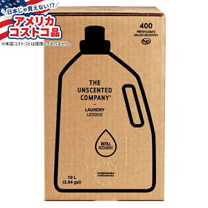 yő1000~OFFN[|zyAJRXgRizThe Unscented Company t̐܋lߑւ{bNX 400 337.2720ml  The Unscented Company Liquid Laundry Detergent Refill Box, 400 Loads, 337.92 fl ozy