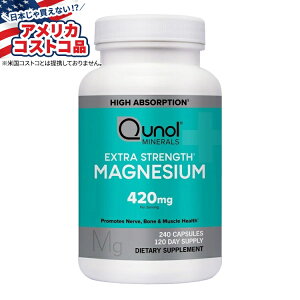 ySiΏہE펞2300~E3800~E41000~OFFN[|zyAJRXgRizNm[ GNXgXgOX }OlVE 420 mgA240 JvZ Qunol Extra Strength Magnesium 420 mg, 240 Capsules