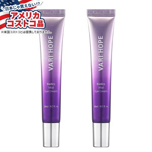 �y�A�����J�R�X�g�R�i�z�o���z�[�v �o�C�I�e�B�N�X �o�C�^�� �A�C�N���[���A0.70�t�ʃI���X�A2 �p�b�N VARI:HOPE Biotics Vital Eye Cream, 0.70 fl oz, 2-pack�y�����񂹏��i�z�y���킹�Ĕ��������z