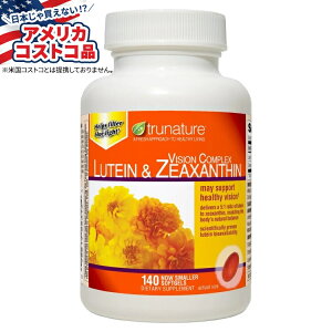 �y�A�����J�R�X�g�R�i�z�g�D���l�C�`���[ �r�W���� �R���v���b�N�X ���e�C�� & �[�A�L�T���`���A�\�t�g�W�F�� 140�� trunature Vision Complex Lutein & Zeaxanthin, 140 Softgels �y�����񂹏��i�z�y���킹