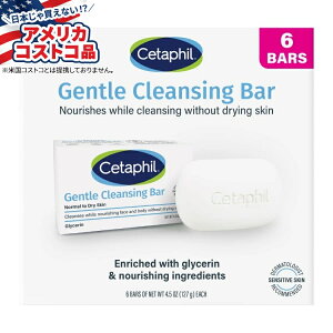 ySiΏہE펞2300~E3800~E41000~OFFN[|zyAJRXgRizZ^tB WFg NWO o[ 6 pbN Cetaphil Gentle Cleansing Bar, 6-pack y񂹏izy