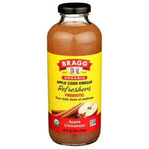 yő1000~OFFN[|z[12Zbg]uO AbvTC_[rlK[ tbV[Y voCIeBbN I[KjbN AbvVi- 473ml 16floz Bragg Bev Apple Cider Appl Org 16FO y