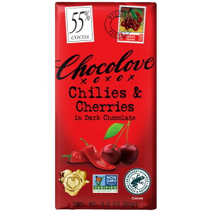 ySiΏہE펞2300~E3800~E41000~OFFN[|z[12Zbg] `Ru _[N`R[g hq&`F[ Chocolove Chilies & Cherries in Dark Chocolate y񂹏izy킹Ĕ