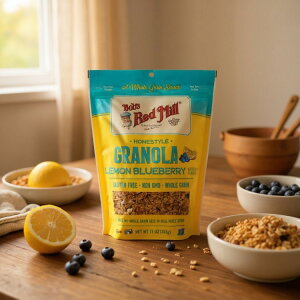 ySiΏہE펞2300~E3800~E41000~OFFN[|z[6Zbg]{uYbh~ u[x[ z[X^C Om[ 312g Bobs Red Mill Lemon Blueberry Homestyle Granola y
