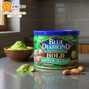 ySiΏہE펞2300~E3800~E41000~OFFN[|z[12Zbg]u[_ChA[h {[hTrݖ A[h 170g Blue Diamond Almond BOLD Wasabi & Soy Sauce Almonds y