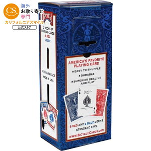 �o�C�V�N�� �X�^���_�[�h �g�����v �� �� 12�f�b�L�Z�b�g Bicycle Standard Playing Cards, 12 Red and Blue Decks �y�����񂹏��i�z