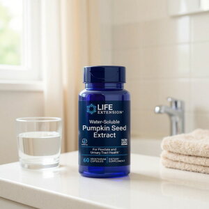 CtGNXeV nJ{`qGLX Life Extension Water-Soluble Pumpkin Seed Extract 60 vegetarian capsulesy񂹏izy킹Ĕz