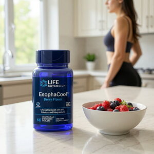 CtGNXeV G\t@N[ x[ xW^A`Au60 Life Extension EsophaCool? (Berry) 60 vegetarian chewable tabletsy񂹏izy킹Ĕz