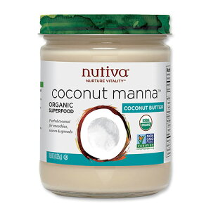 keBo }i RRibco^[ 425g Nutiva Organic Coconut Manna g[Xg fU[g XC[c s[y񂹏izy킹Ĕz
